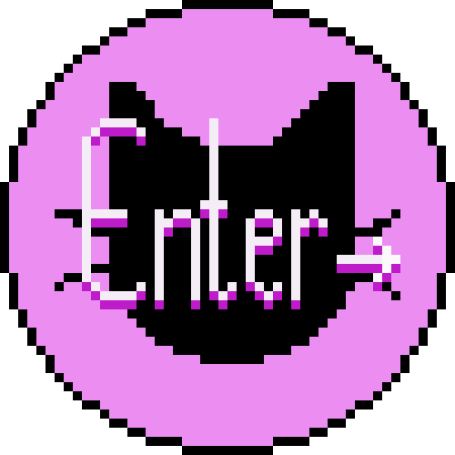 enter button with cat